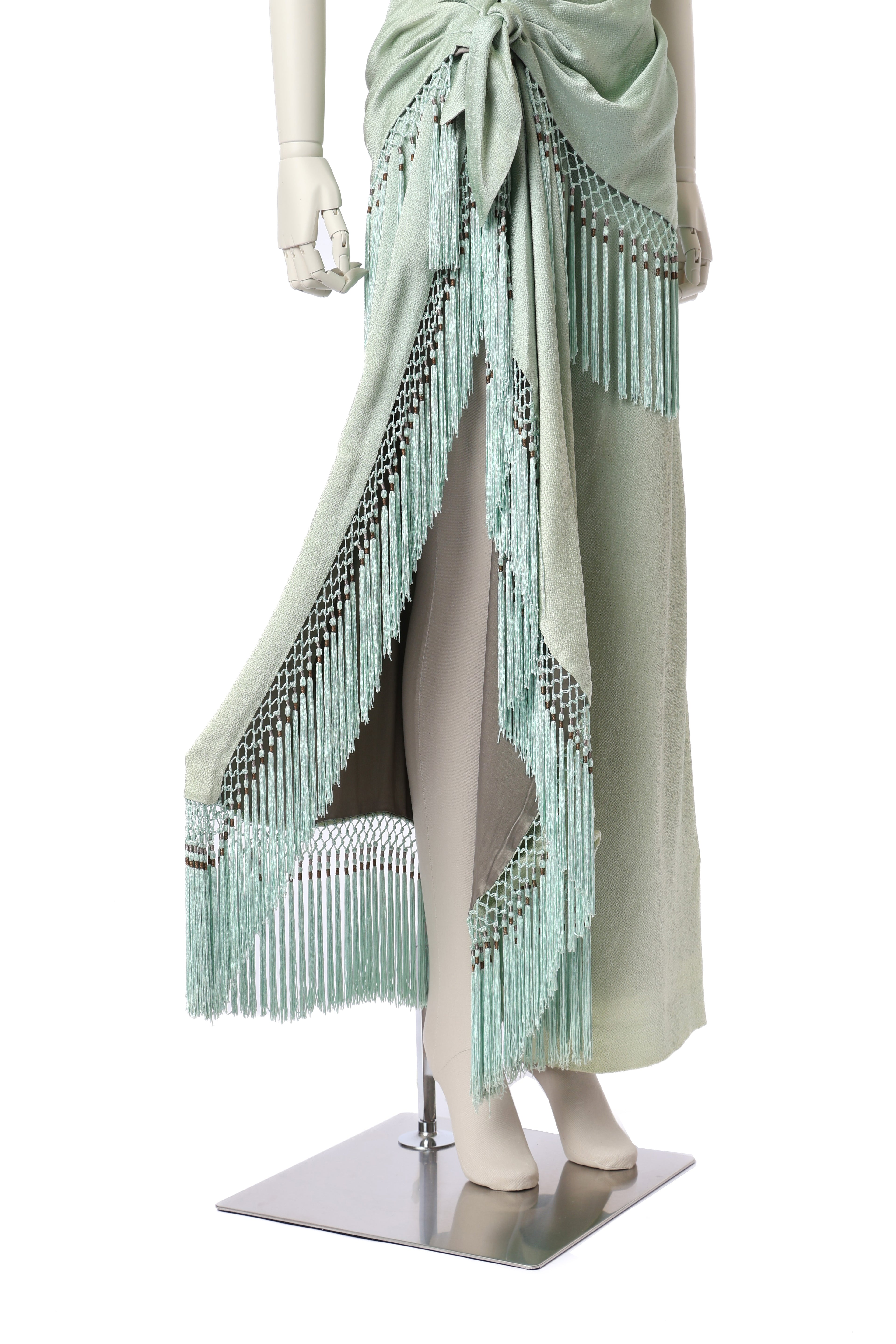 Dior 1997 Fringe Jumpsuit