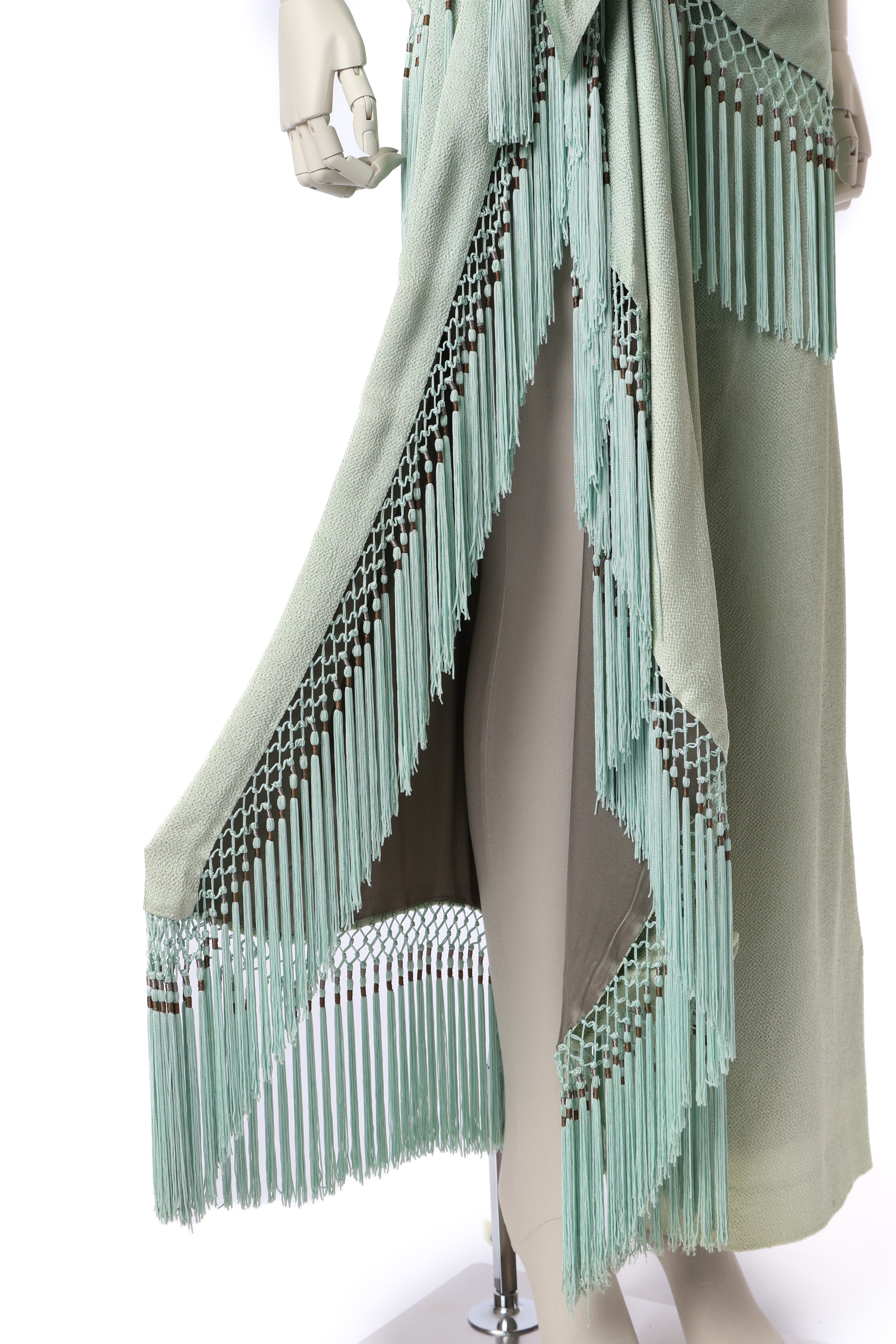 Dior 1997 Fringe Jumpsuit