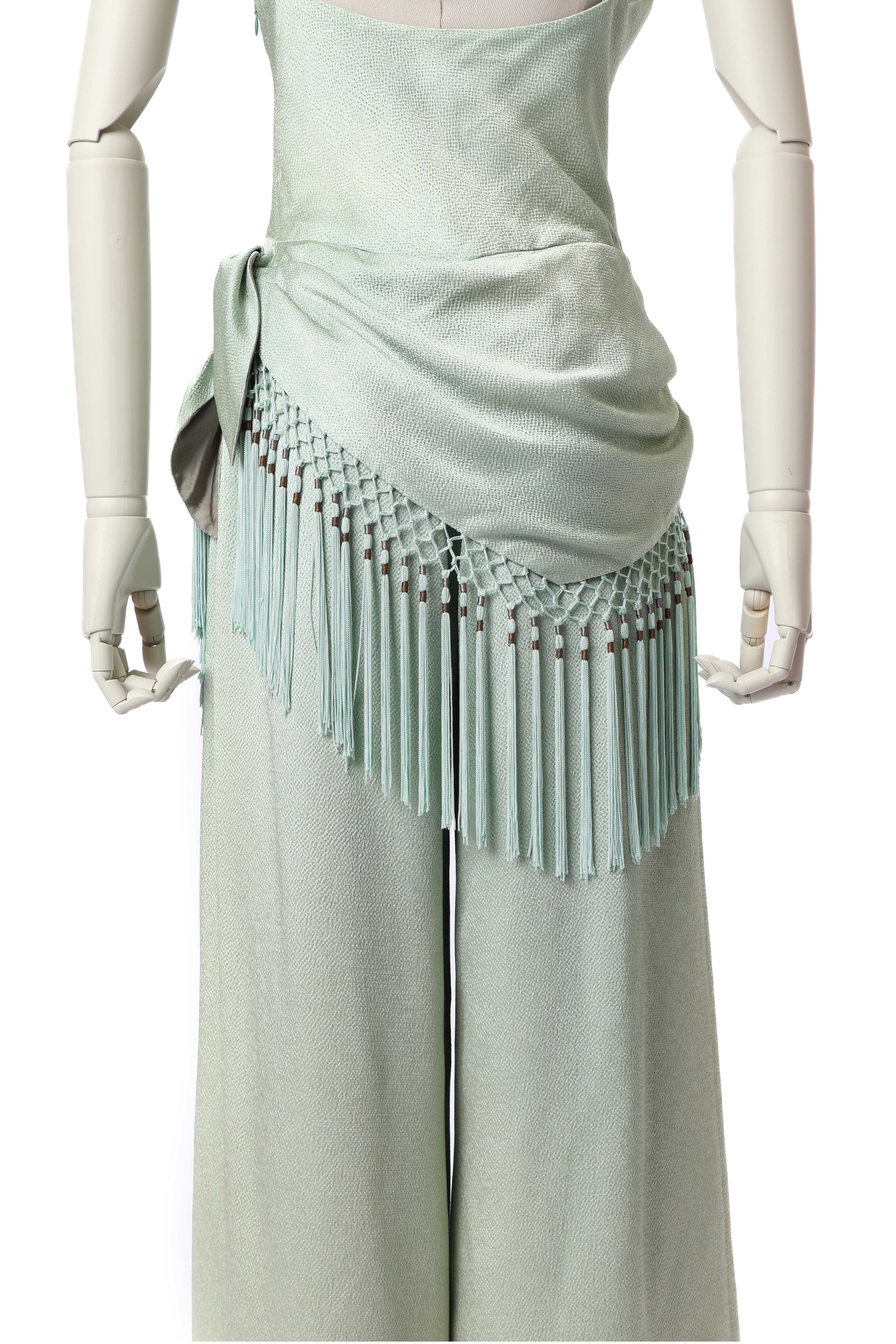 Dior 1997 Fringe Jumpsuit