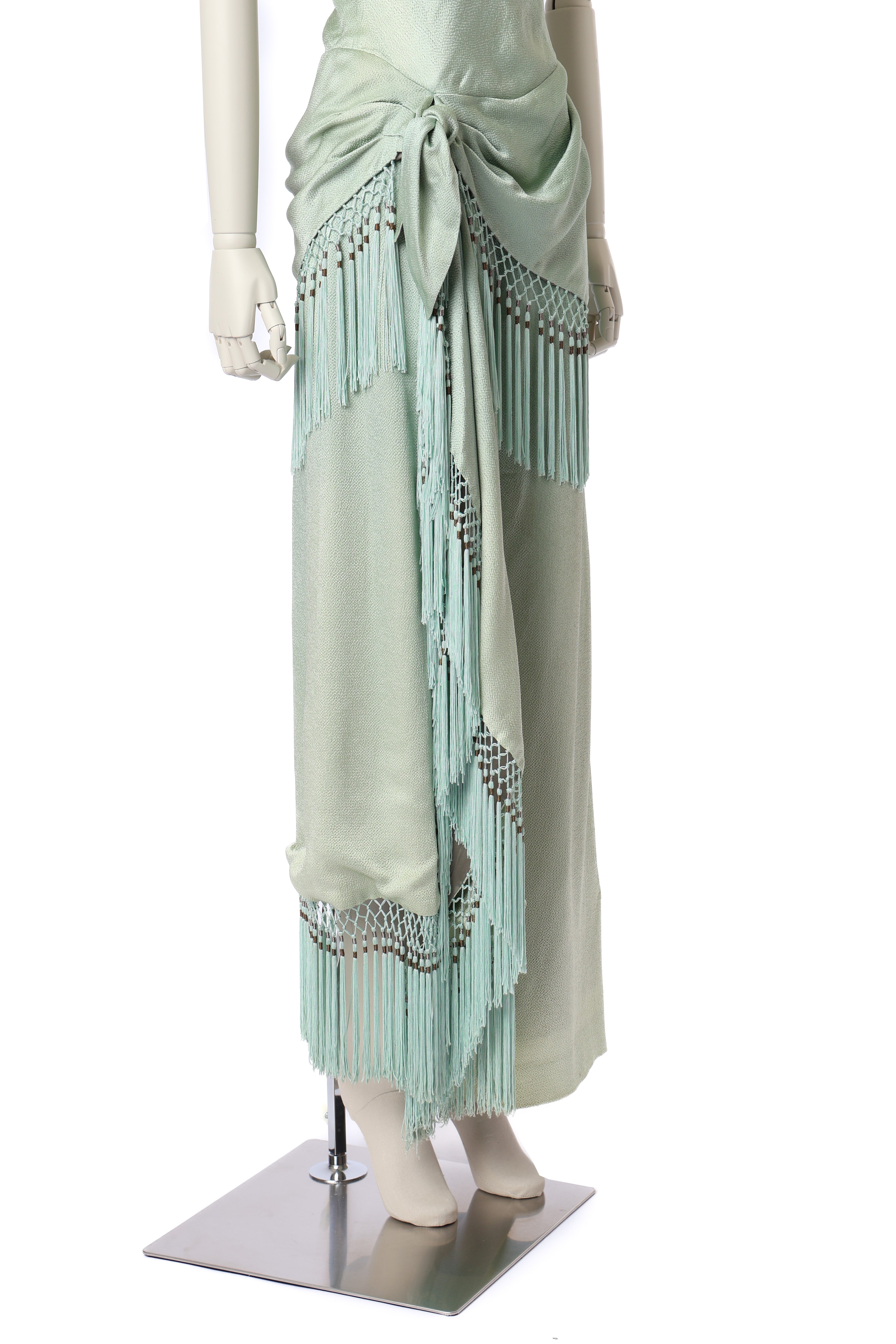 Dior 1997 Fringe Jumpsuit