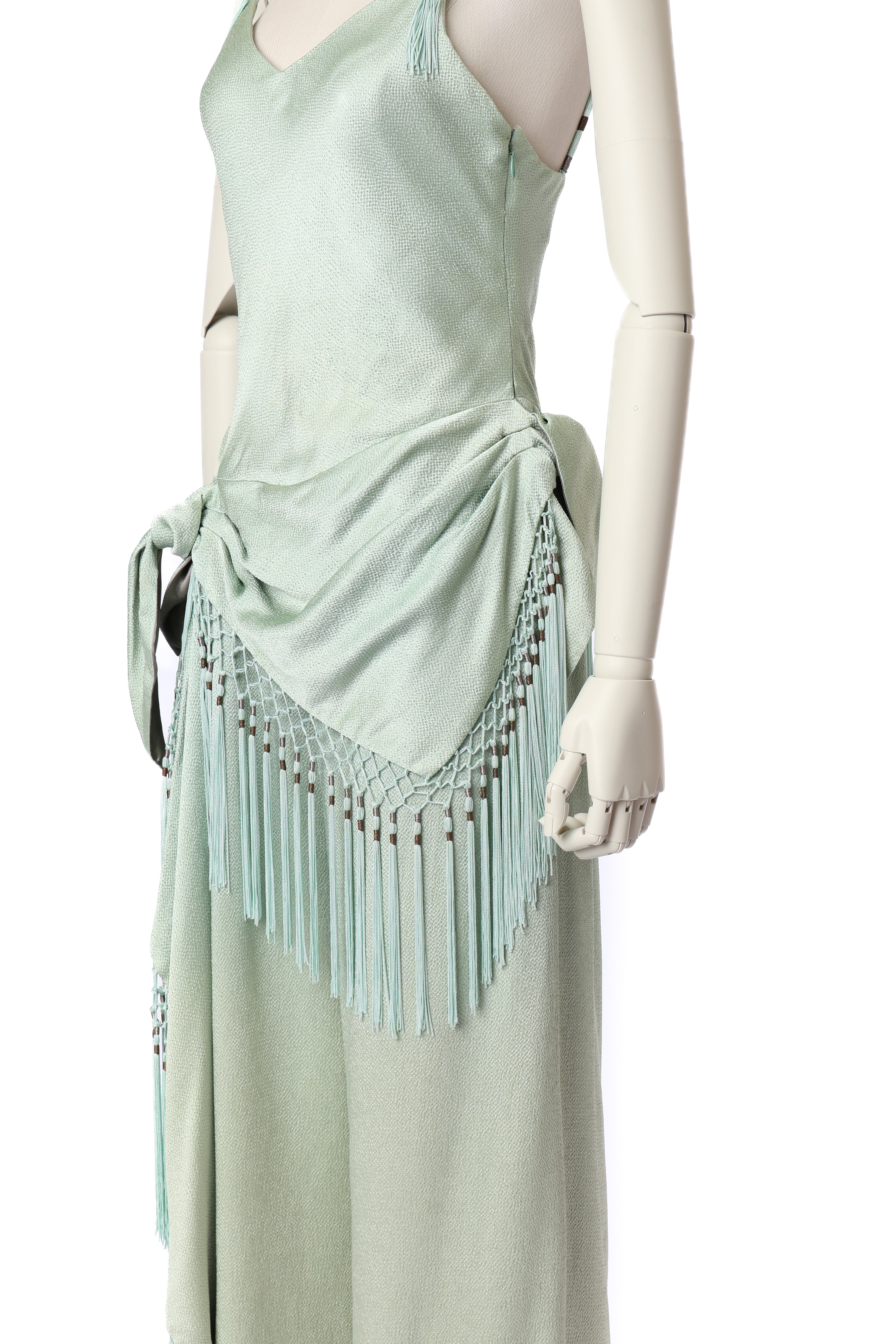 Dior 1997 Fringe Jumpsuit