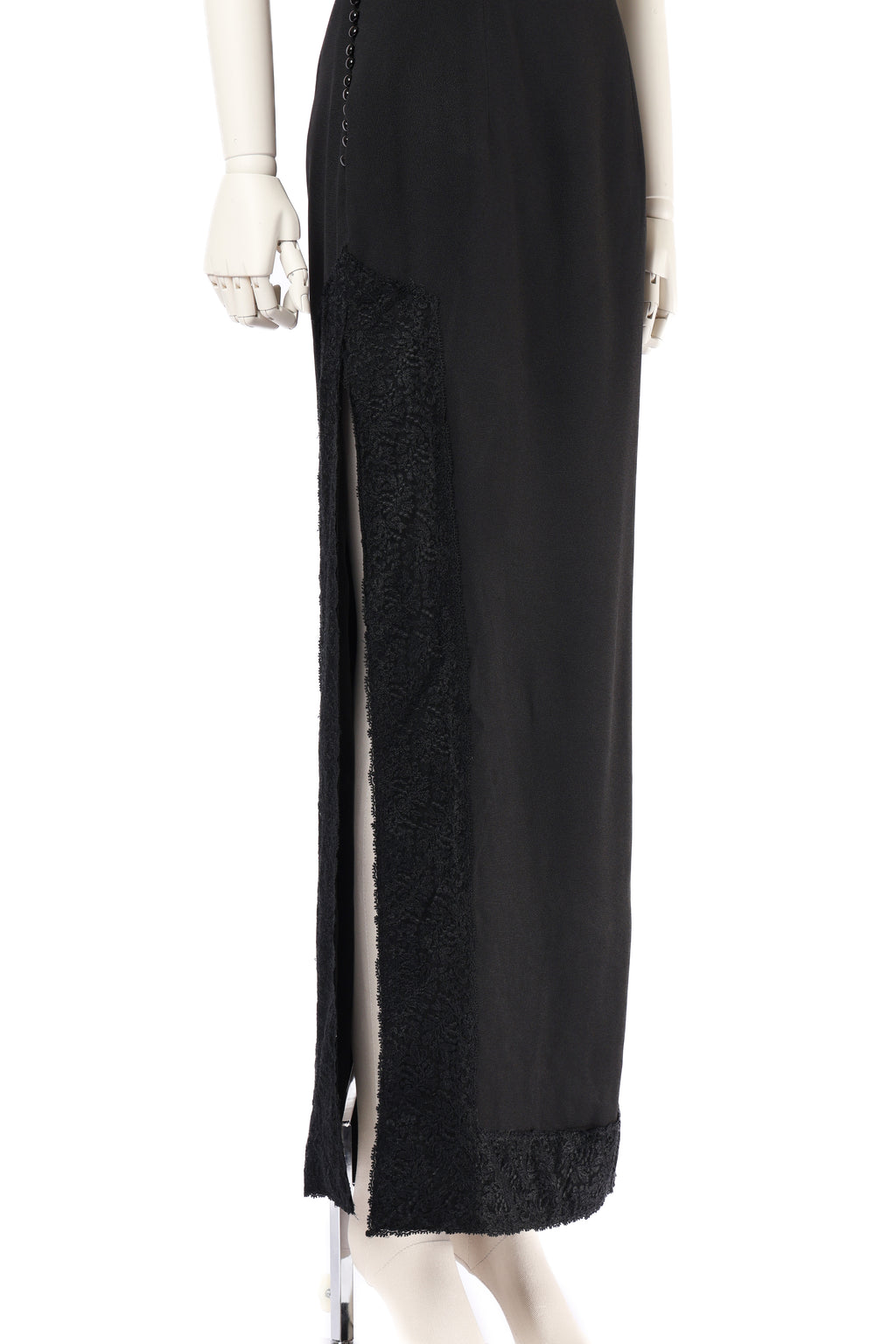 Dior 1997 Crystal Beads Lace Dress