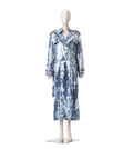 Dior 2000 Sequin Silk Trench Coat