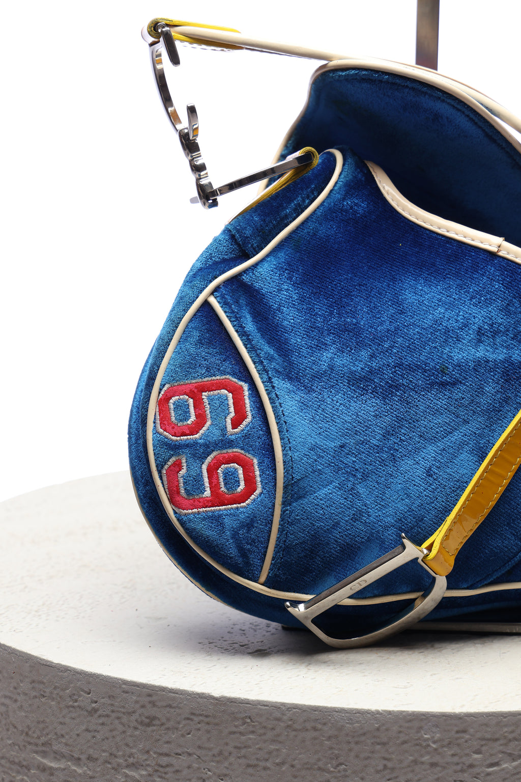 Dior Adiorable 69 Blue Velvet Saddle