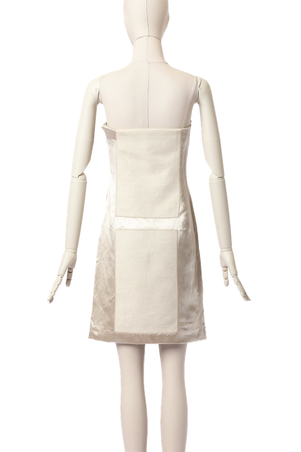 Prada 1999 Panel Canvas Dress