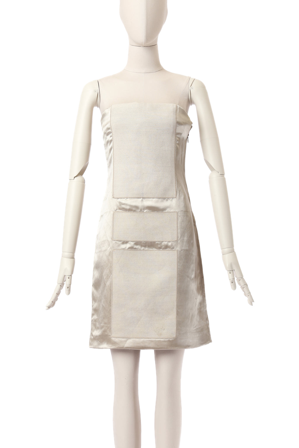 Prada 1999 Panel Canvas Dress