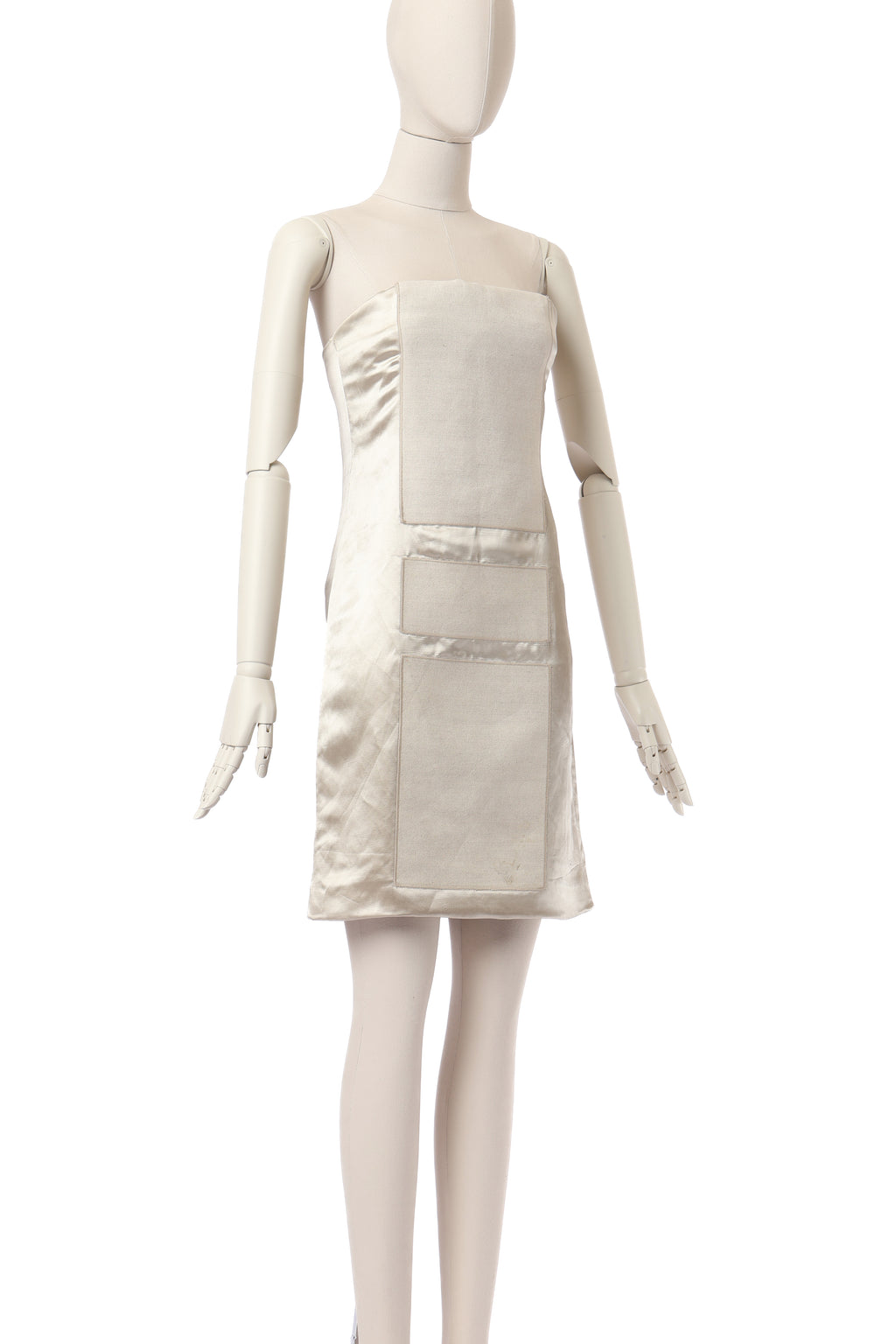 Prada 1999 Panel Canvas Dress