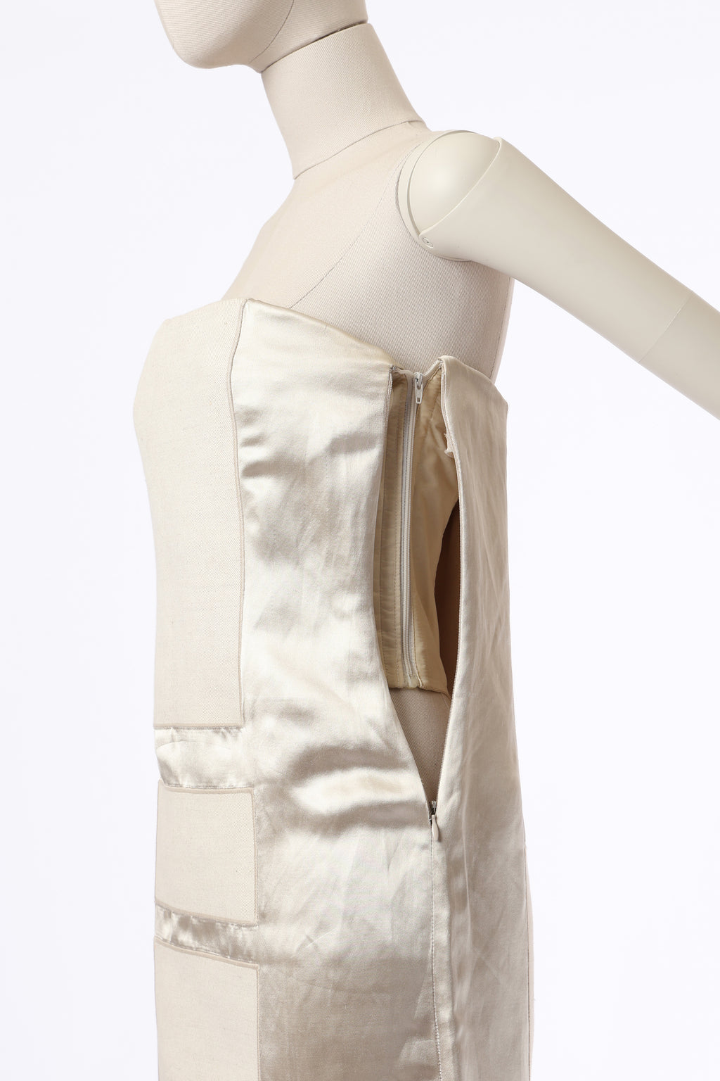 Prada 1999 Panel Canvas Dress