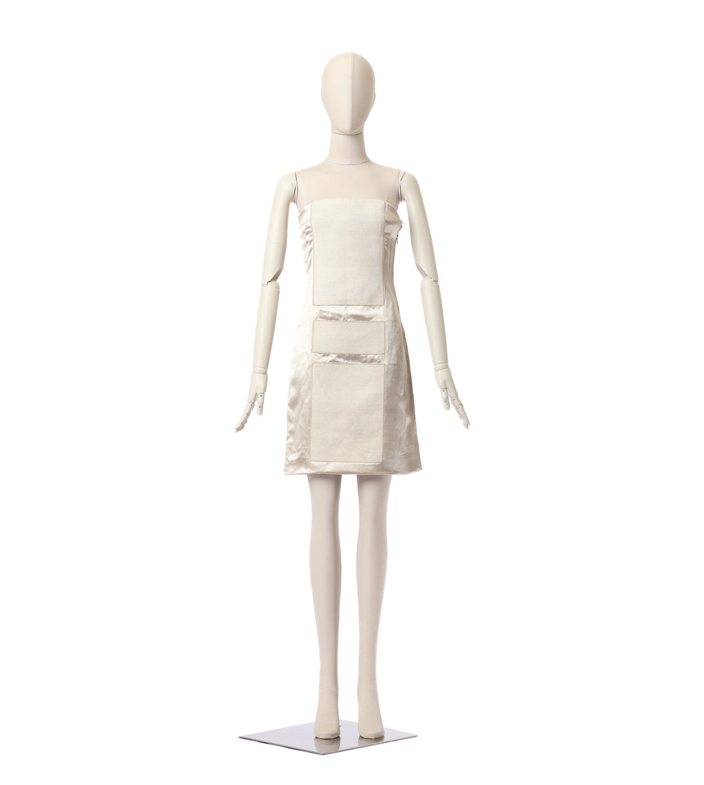 Prada 1999 Panel Canvas Dress