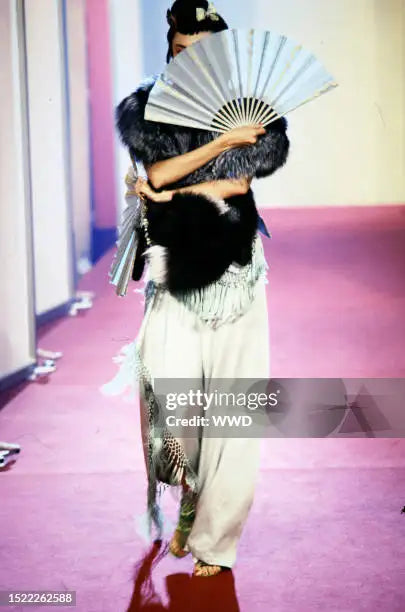 Dior 1997 Fringe Jumpsuit