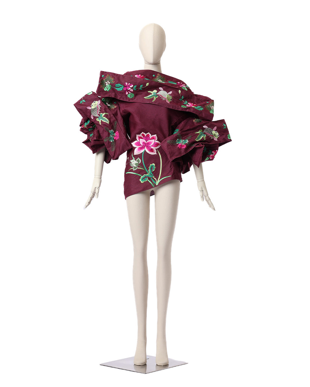 Dior 2003 Embroidered Silk Top