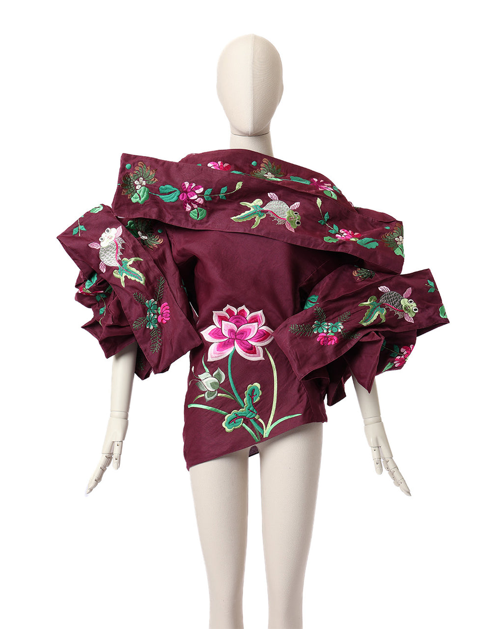 Dior 2003 Embroidered Silk Top