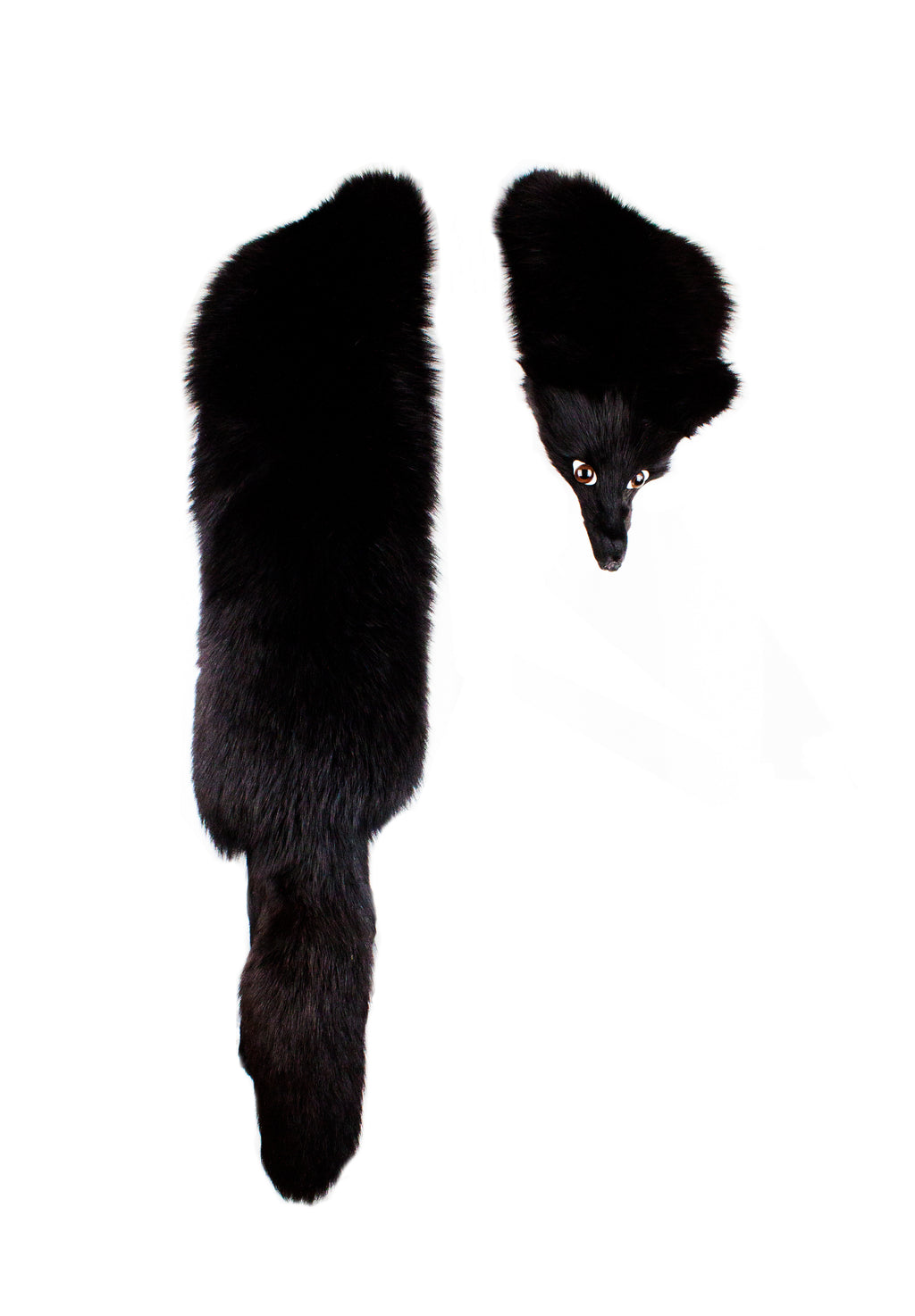 Temporary Unavailable - Fox Scarf Haute Couture FW2000